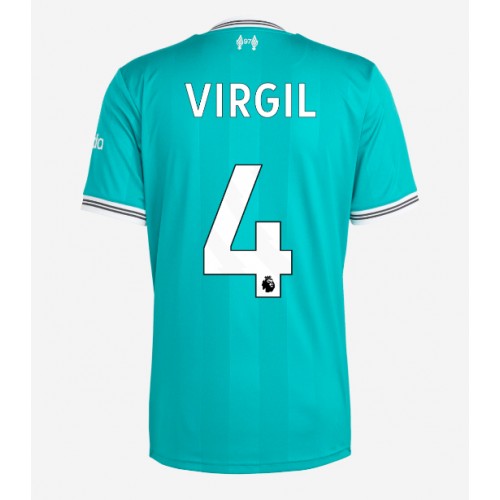Liverpool Virgil van Dijk #4 Rezervni Dres 2025-26 Kratak Rukav